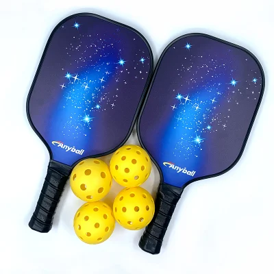 Anyball New Product Graphite Pickleball Paddle Set Including Pickleball