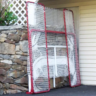 Hockey Folding Goal with Backstop and Targets