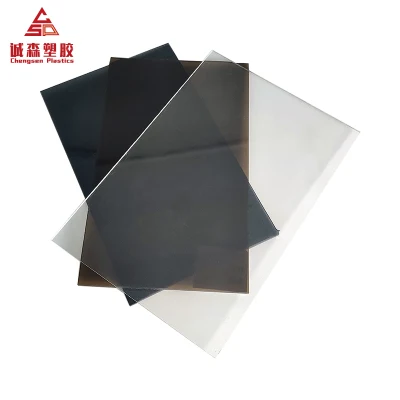  Solid Polycarbonate Corrugated Roofing Sheet Flat PC Board