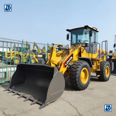 China Brand 3tones 5tones 4X2 Wheel Loader for Construction Use