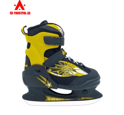 Wholesale Hockey Rink Hire Ice Hockey Skate for Kids with Adjustable High Quality Ice Skate