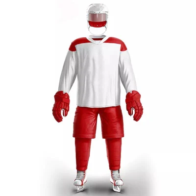 Sportswear Team Practice 100% Polyester Ice Hockey Jerseys