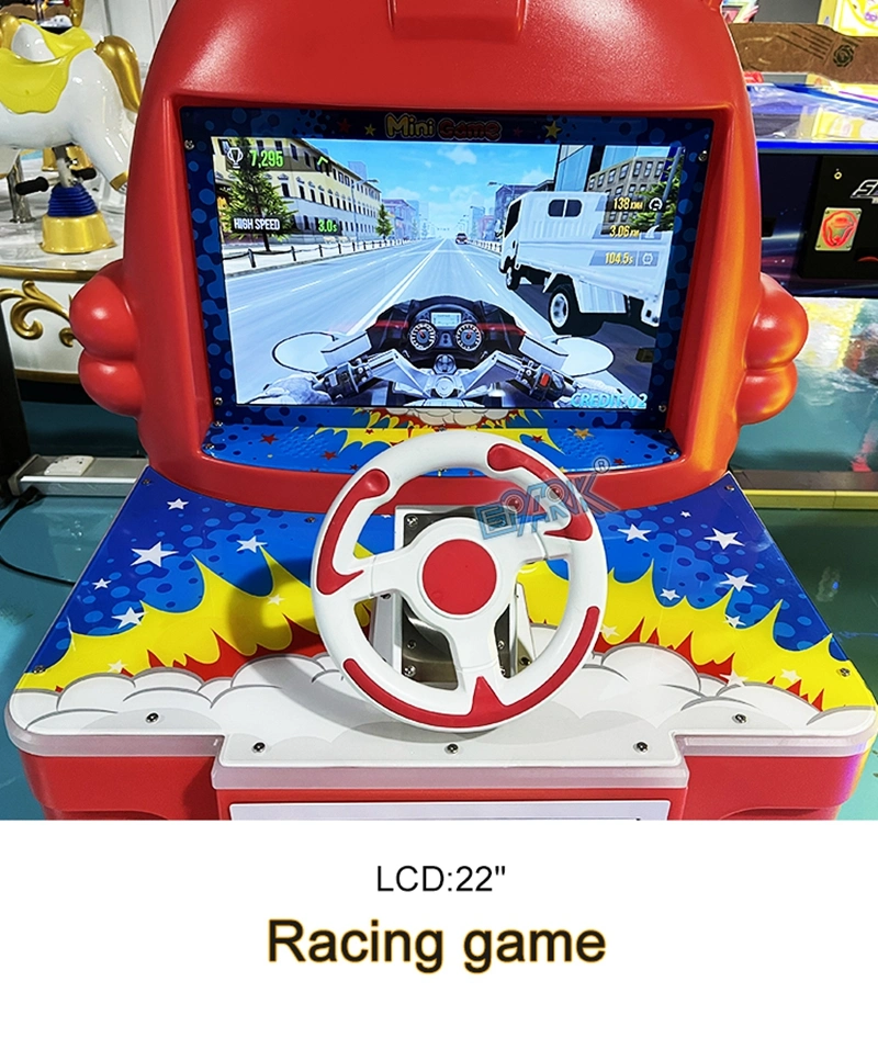 Cheapest Kids Game Machine Easy Coin Operated Game Machine Driving Game Machine