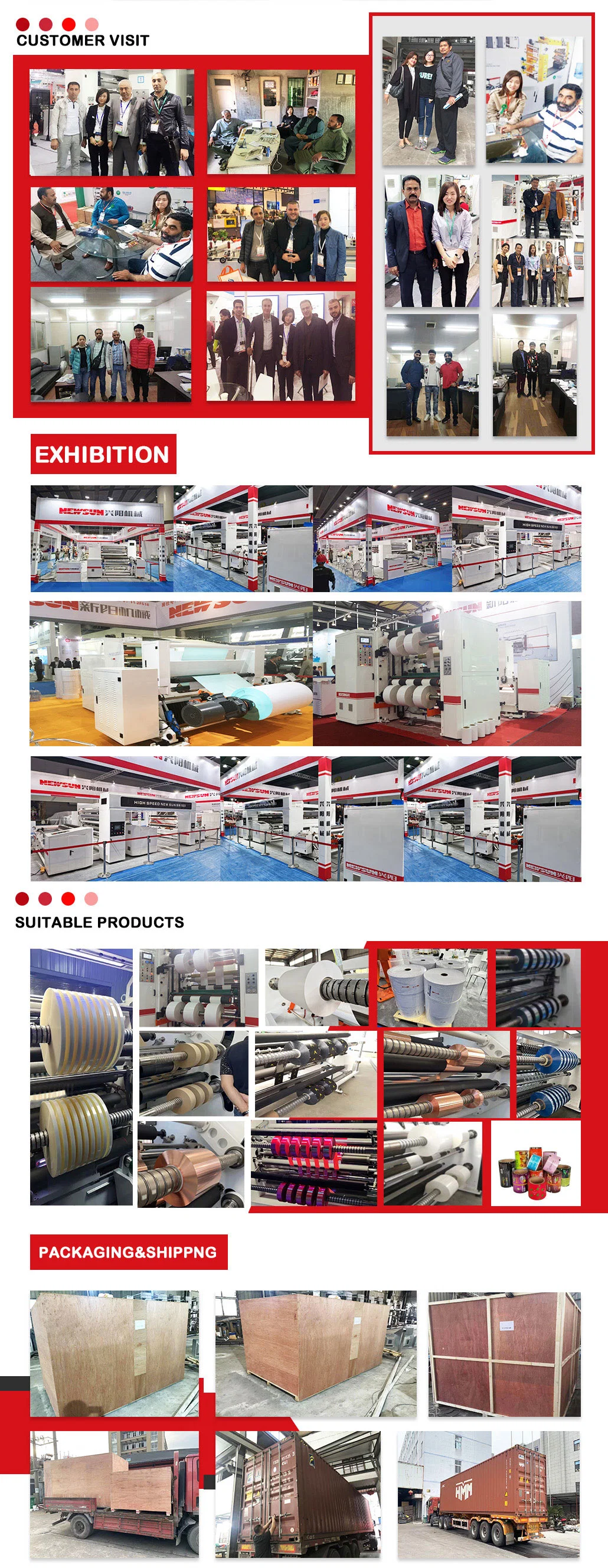 Easy Use Inspecting and Rewinding Machine with Edge Control and Slitting Function