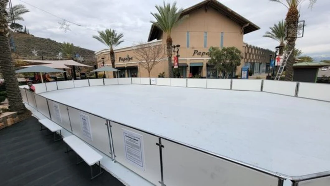 Hockey Synthetic Skate Floor Tiles for Ice Rink Floor/Tiles Home Backyard