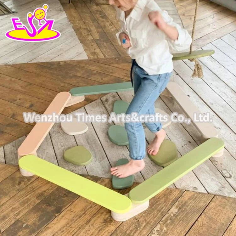 Montessori Balance Training Wooden Balance Board for Kids W01d149