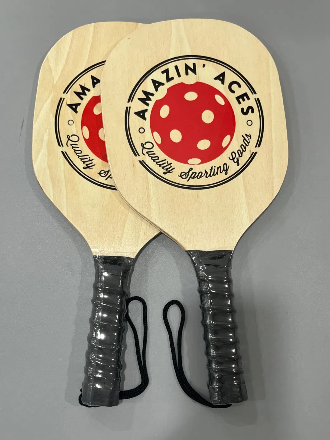 High Quality Maple Wooden Pickleball Racket/Paddle