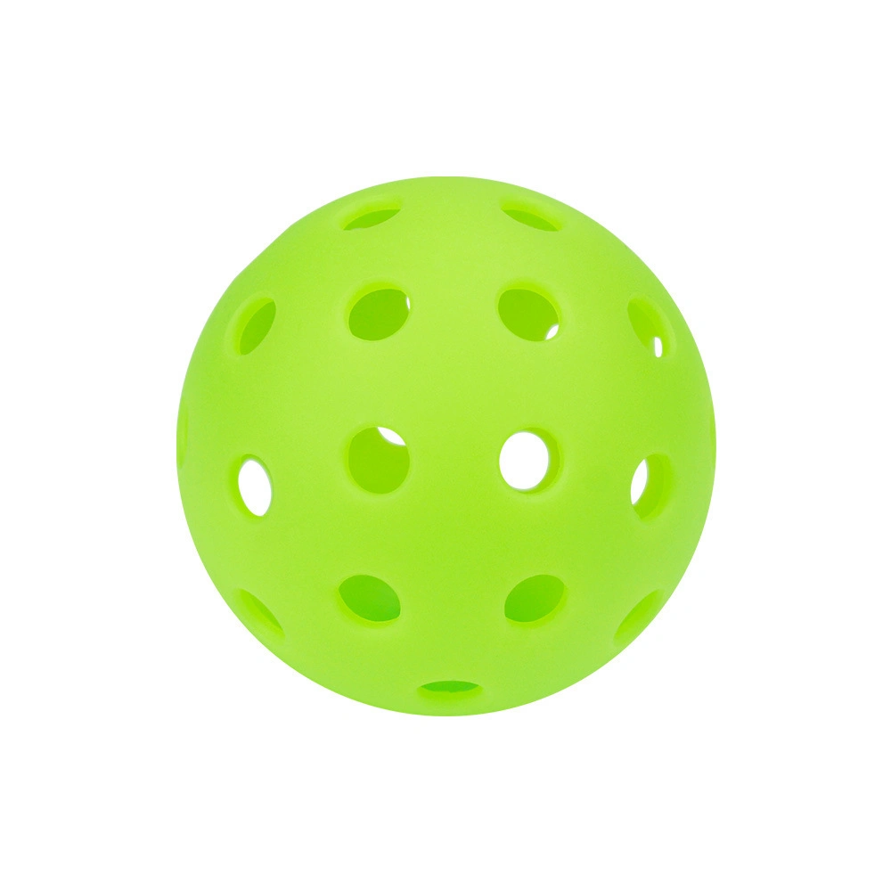 40-Hole Pickleball Balls for Outdoor Play, Optic Yellow Color