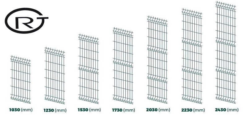 Solid Galvanized 3D Decorative Metal Fence for Pool or Private Residential