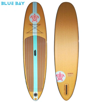 Light Weight Wooden Color Inflatable Sup Stand up Paddle Board