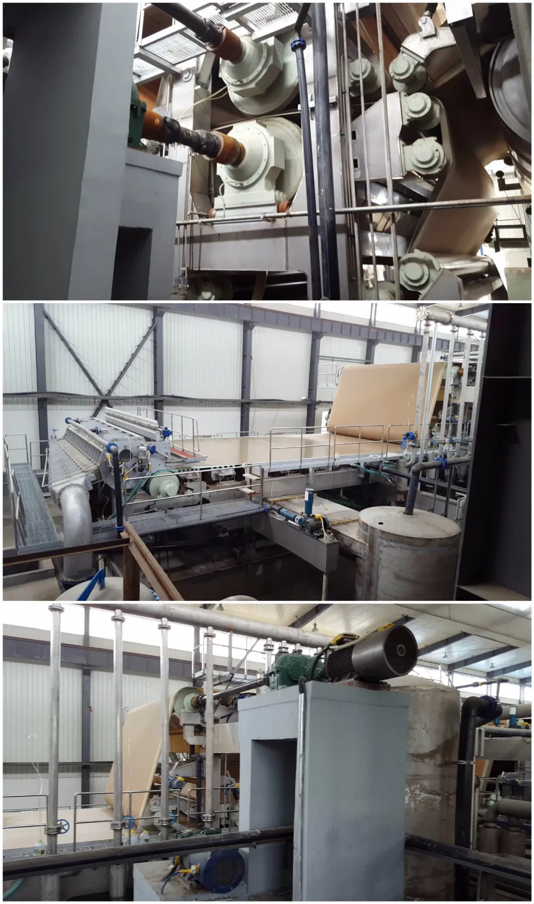 High Speeed Test Liner Kraft Corrugated Paper Fluting Paper Making Machine for Wrapping Paper Machine