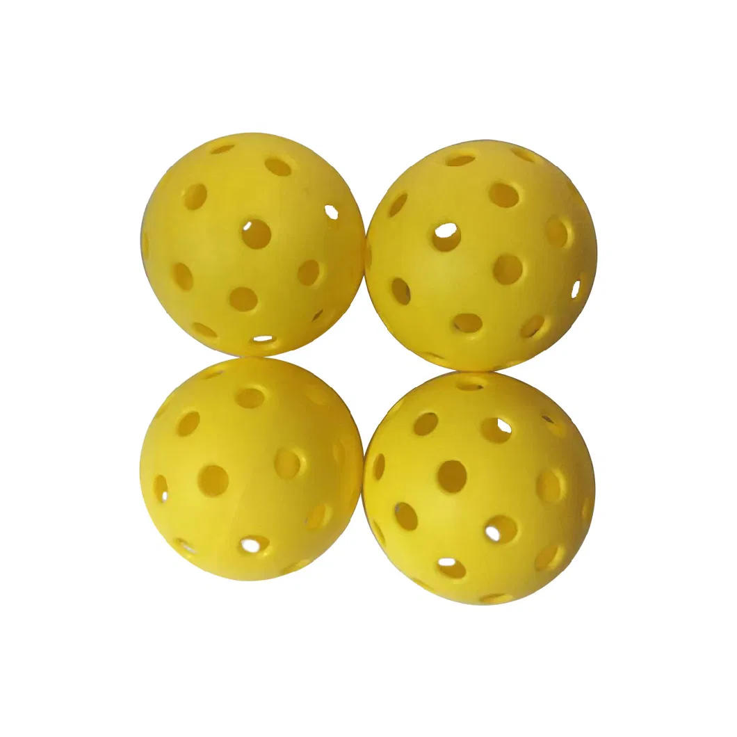 High Quality Indoor Pickleball Balls Indoor Plastic Pickleball Ball Usapa Approved