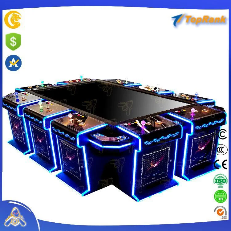 Casino Room Fish Game Cabinet Air Hockey Table Ocean King 3 Turtles Revenge