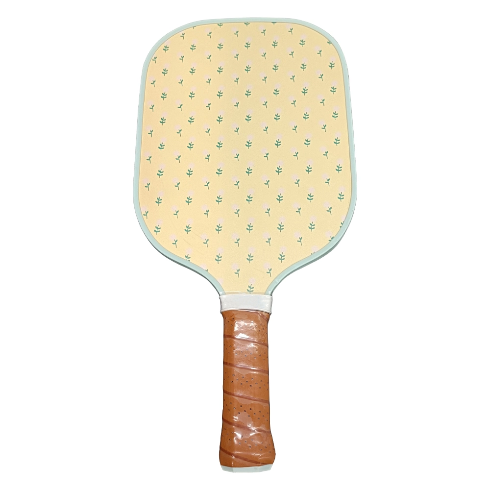 OEM Professional PRO Tour 16mm Fiberglass Carbon Fiber Pickleball Paddle with Edge Guard UV Printing