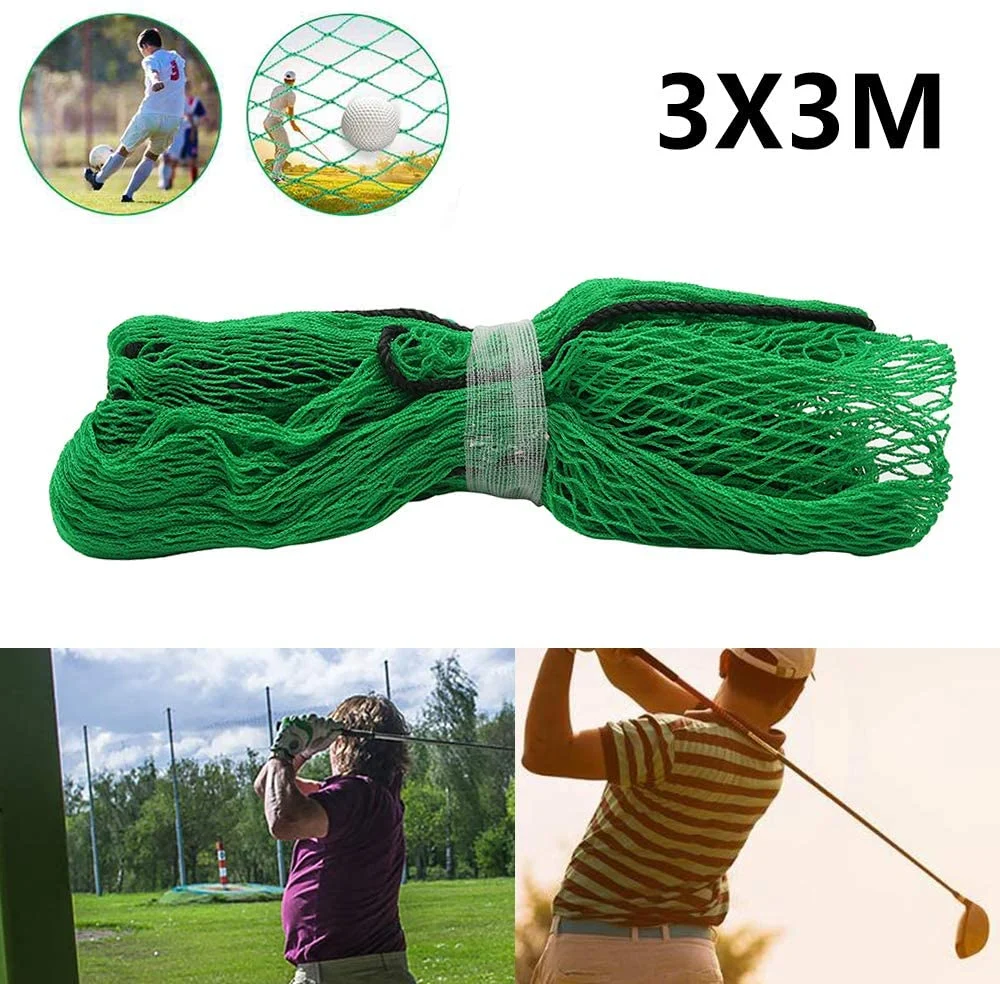 3mx3m Golf Sports Practice Barrier Net, Golf Ball Hitting Netting High Impact Training Net