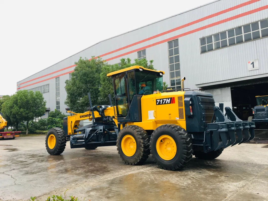 Brand Authorized! Sinomach 170HP Road Grader Changlin 717h Motor Grader with Ripper