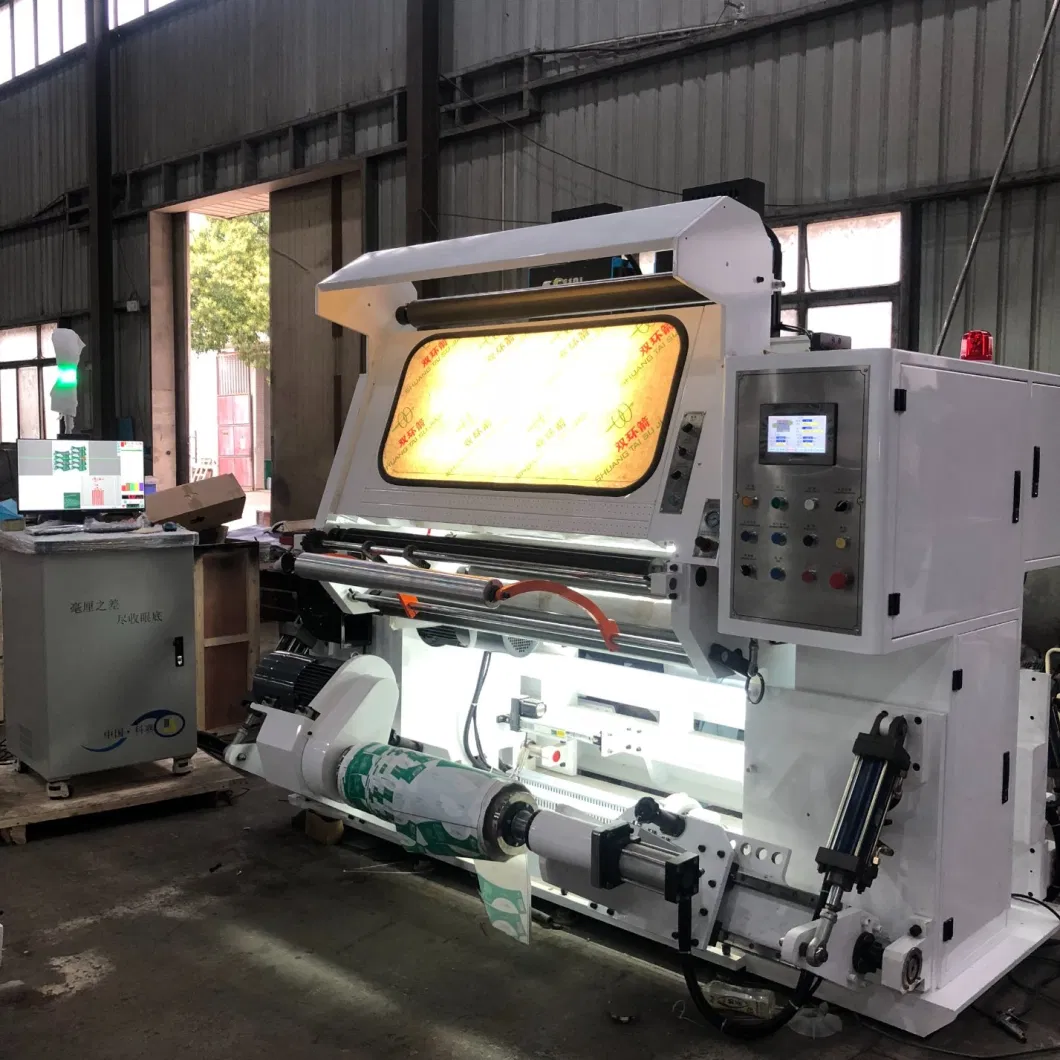 Easy Use Inspecting and Rewinding Machine with Edge Control and Slitting Function
