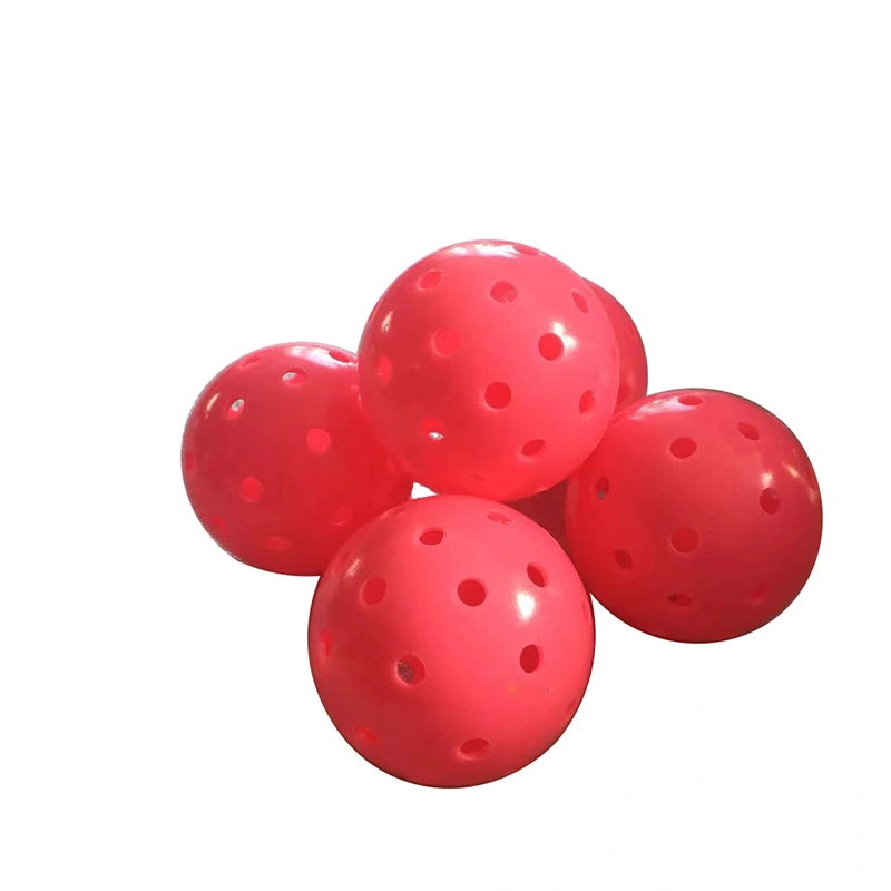 Outdoor and Indoor 40 Holes Pickleball Balls High Elasticity Pickleball Balls