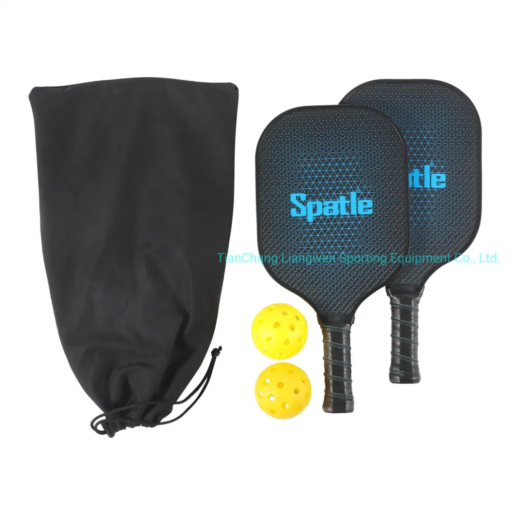 Usapa PRO Graphite Carbon Fiber Pickleball Paddle with Portable Bag