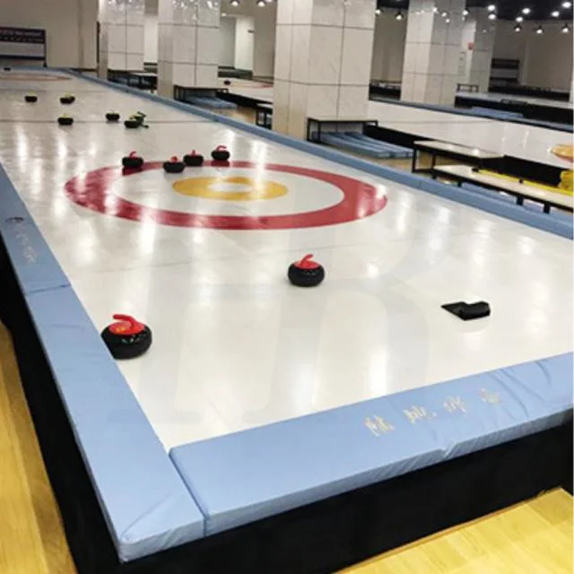 UHMWPE Synthetic Ice Rink Tiles Compatible with All Hockey Equipment Hockey Rink