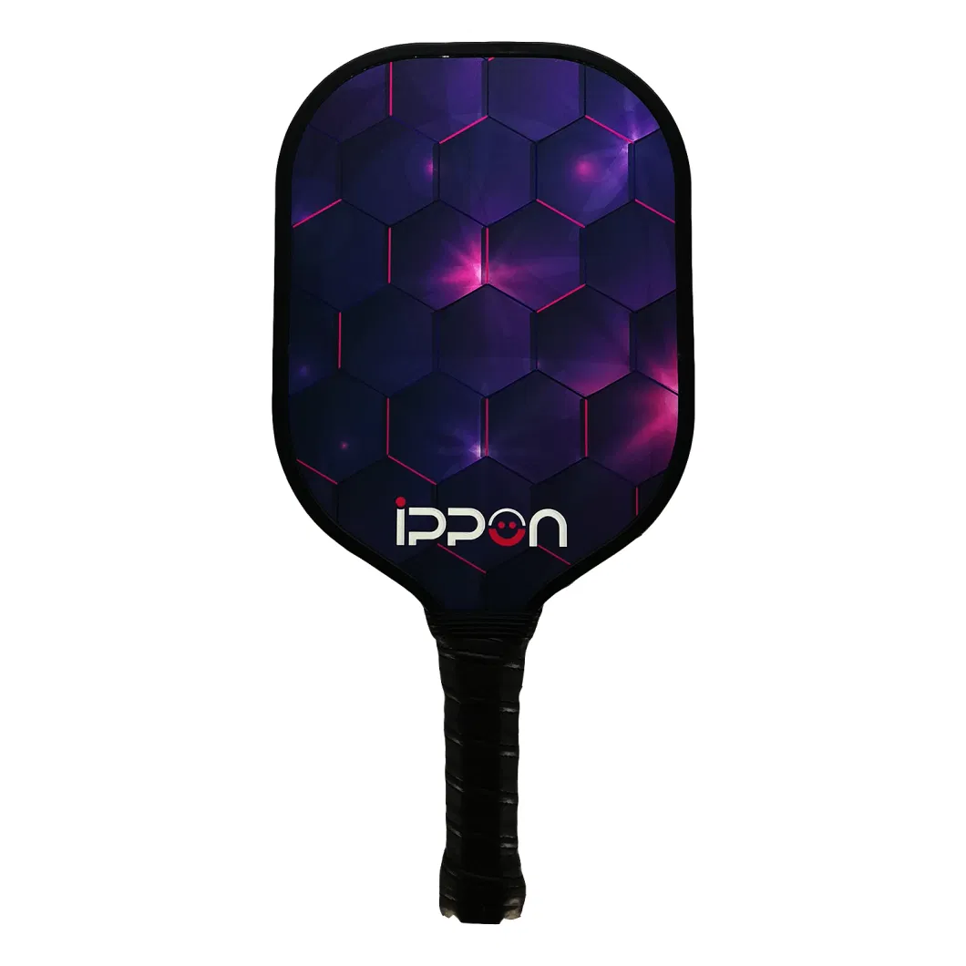 Customize Logo High Quality Usapa Approved Graphite Face Honeycomb Core Graphite Pickleball Paddle