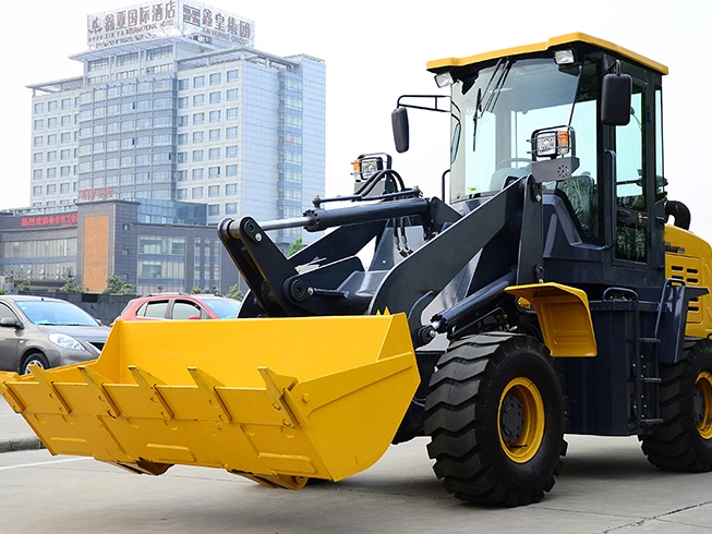 New Hydraulic Articulated Wheel Loader 1.1ton Wheel Loader Lw156fv