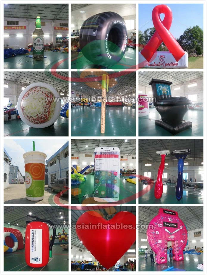 4m High Inflatable Beer Bottle with LED Light