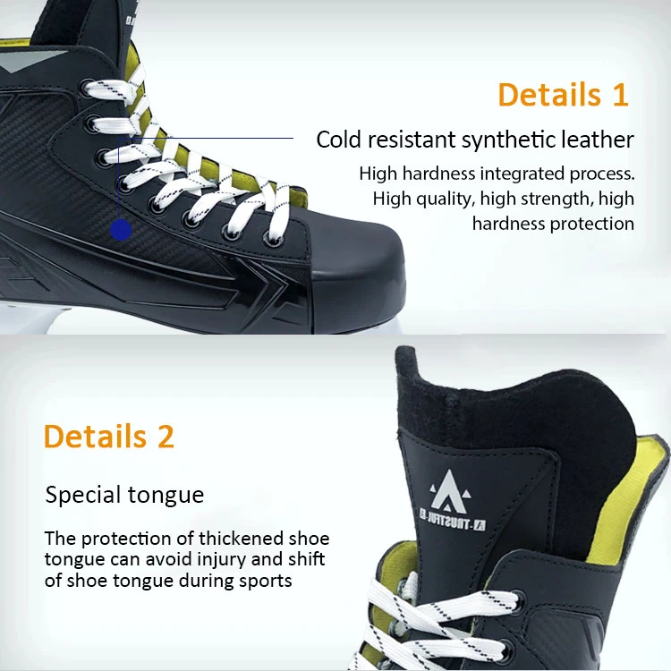 Adult High Quality Ice Hockey Shoes Professional Customized Ice Skate Shoes