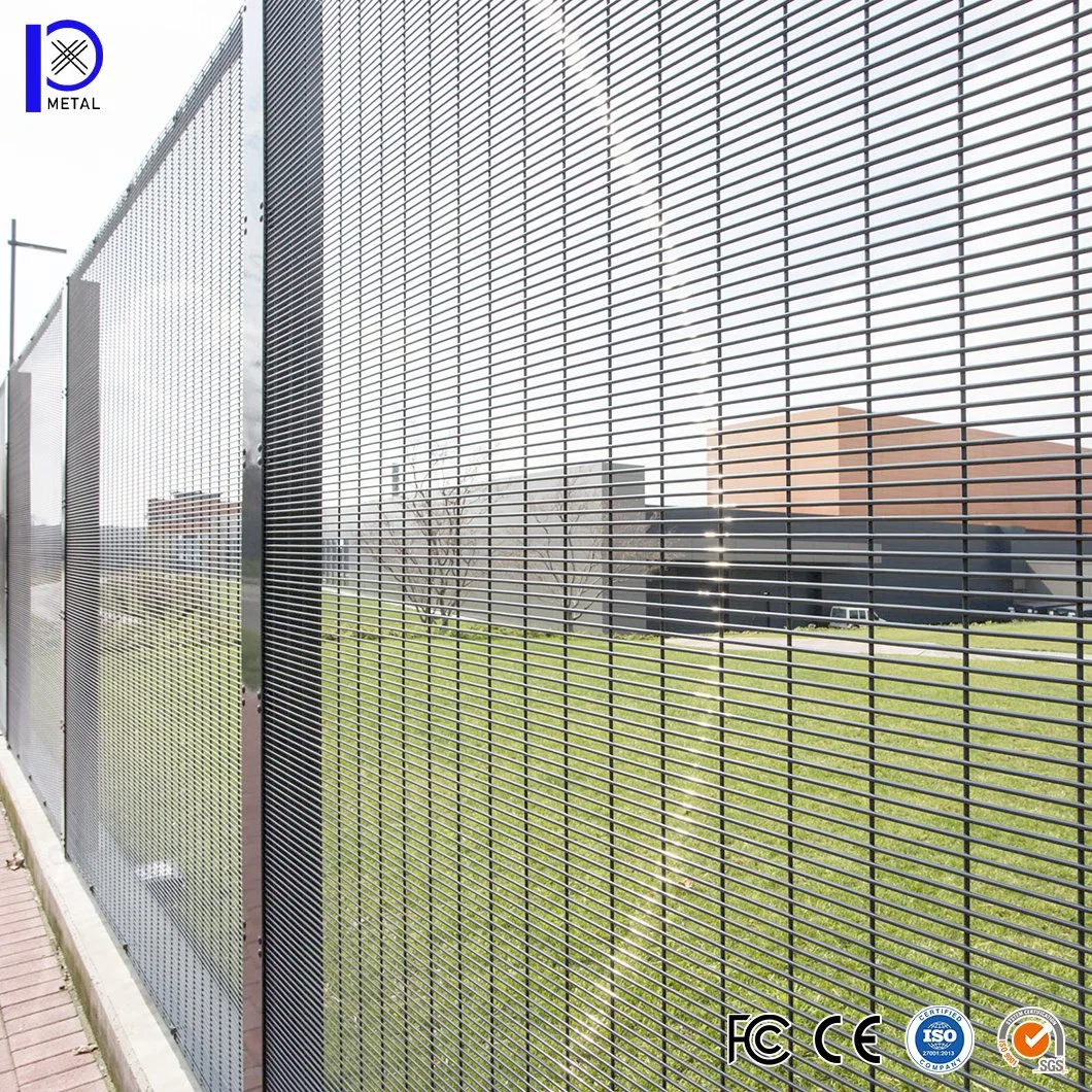 Pengxian 0.5mm 0.8mm 1.0mm Thickness Prison Mesh Fencing China Portable Welded Wire Mesh Metal Fences Manufacturing Triangle Garden Security Fence