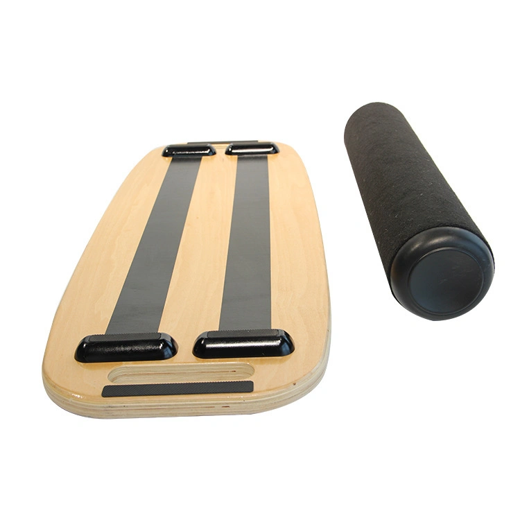 Wooden Balance Board Trainer Premium Fitness Stability Equipment Skateboard Surf Balance Board