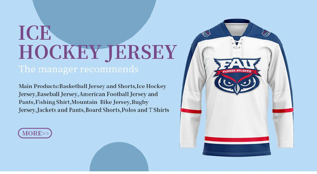 Practice Custom High Quality Ice Hockey Jerseys Wear Shirts &amp; Tops Sportswear