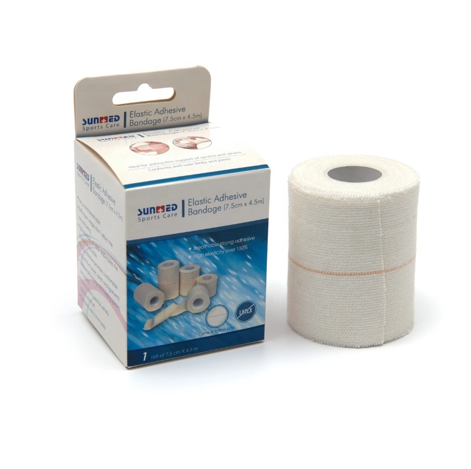 Heavy Weight Drill Cotton Elastic Adhesive Bandage (EAB)