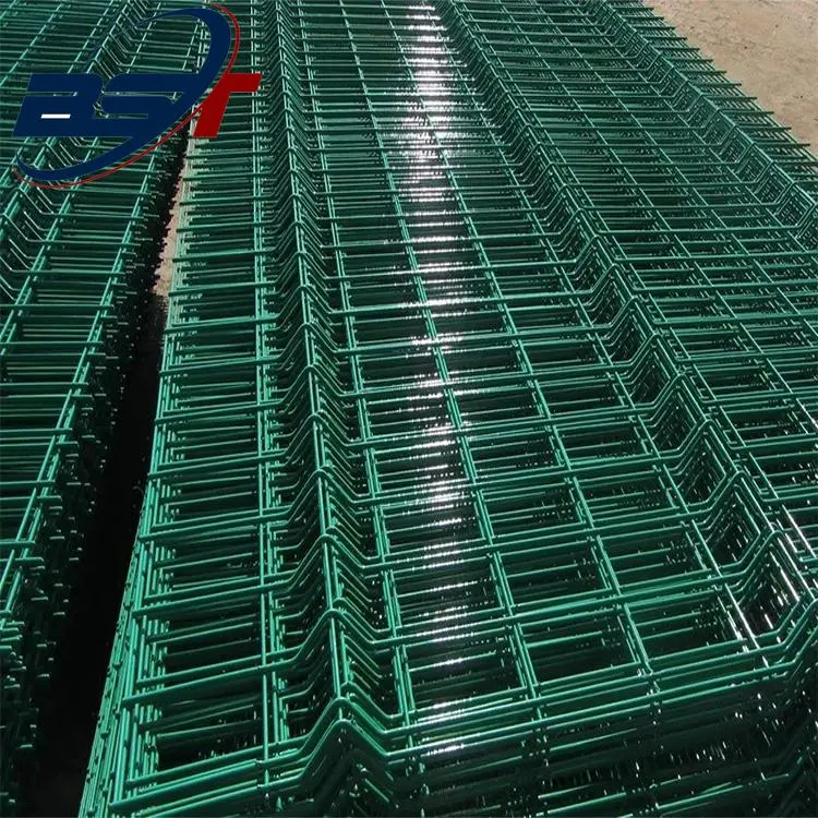 Triangle Bend 3D Welded Wire Mesh Fence for Yards