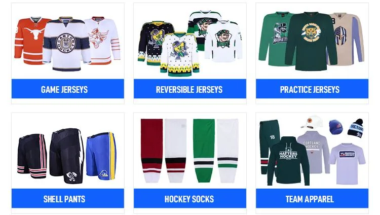 Factory Price Custom Made Uniform American Women Hockey Team Jerseys Sportswear