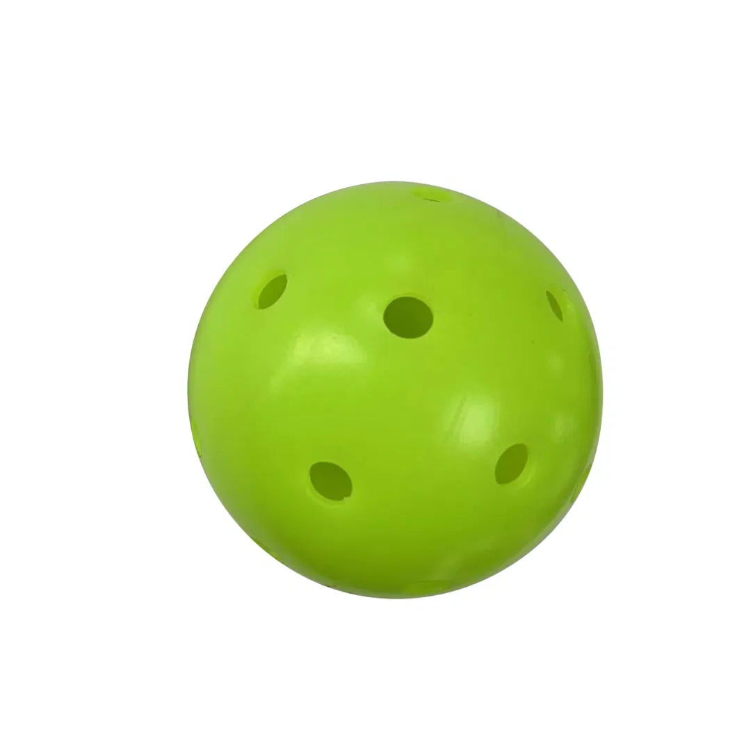Uniker 26-Hole Rotation Pickleball Balls for Outdoor Indoor Play Pickleball Game Durable