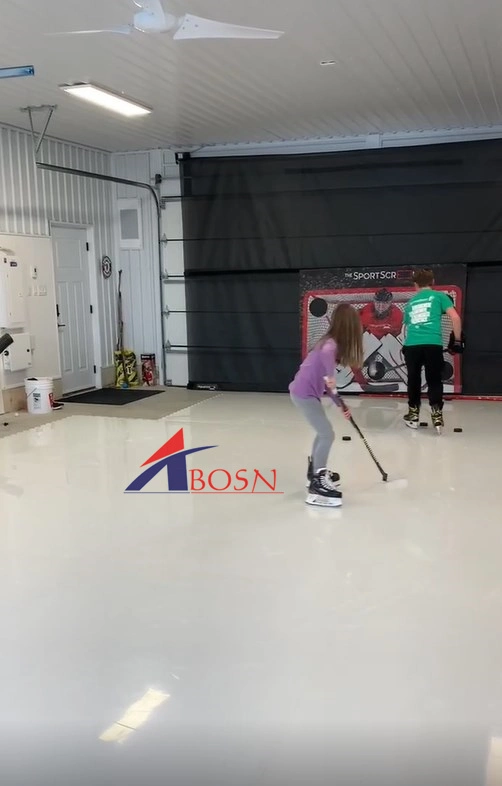 Hockey Shooting PAS with Passer