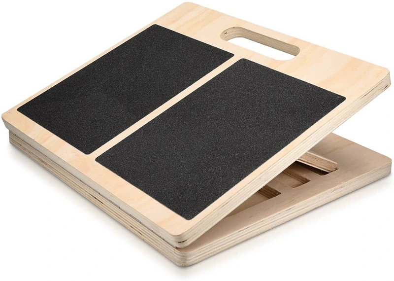 Wooden Slant Board, Adjustable Incline Board for Portability