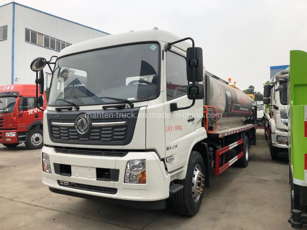 Rhd LHD Dongfeng 10m3 Asphalt Patch Truck, 10000L Asphalt Distributor Trucks for Sale