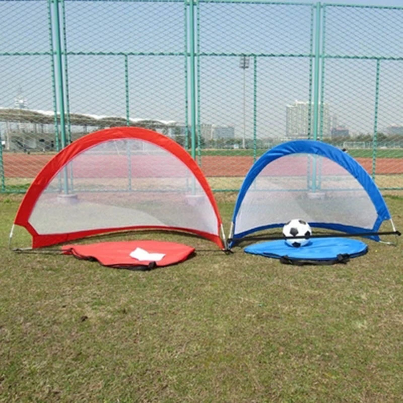 Foldable Football Gate with Carry Bag for Kids Play Football Game Ci13206