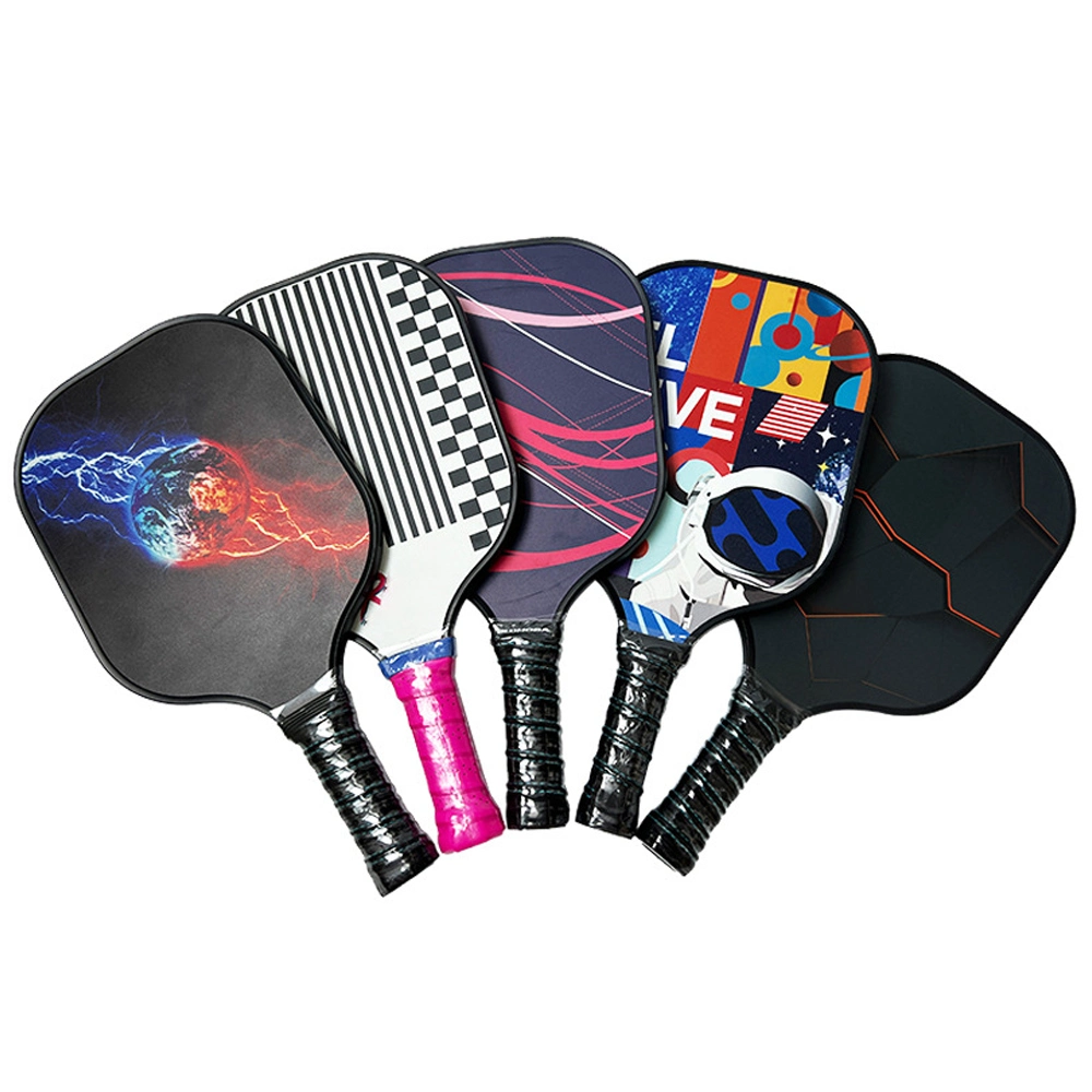 Pick Racket and Ball Carbon Fiber Set - 7-Layer Wooden Pick Racket+Pickleball - Activator - Us Pickleball (USAPA) Certification for