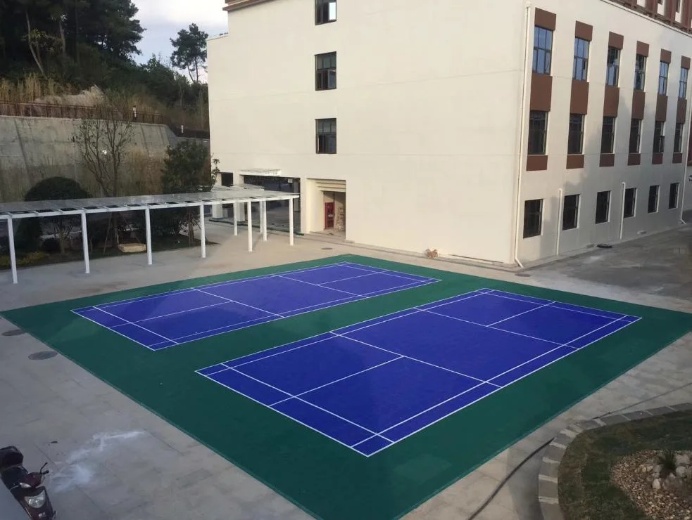 Outdoor Sport Place PP Flooring Tiles Basketball Tennis Park Hockey Badminton Volleyball Interlocking