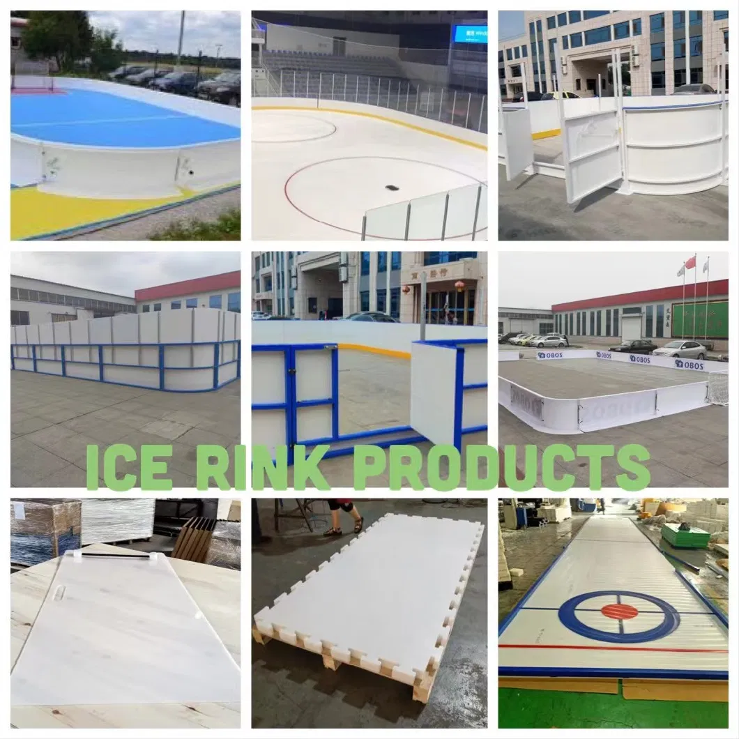Shiny Ice Hockey Shooting Pads Rink Panel Board System