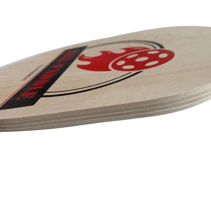 Wood Pickleball Paddle Equipment Wooden Paddle Ball Rackets for Beach Ball Paddles