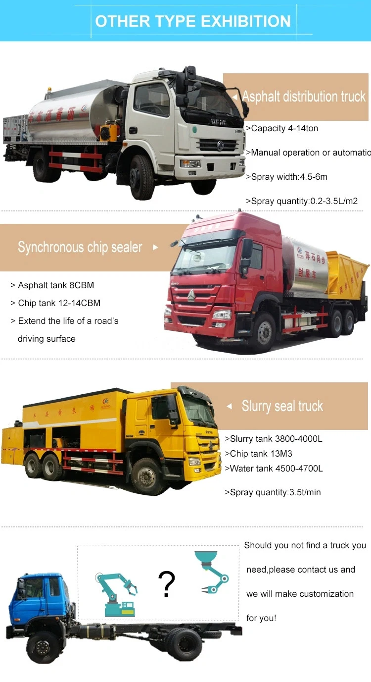 HOWO Rhd 4 Ton Asphalt Distributor Bitumen Sprayer Truck, 4000L Asphalt Roller Truck Price