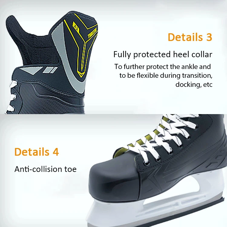 Adult High Quality Ice Hockey Shoes Professional Customized Ice Skate Shoes