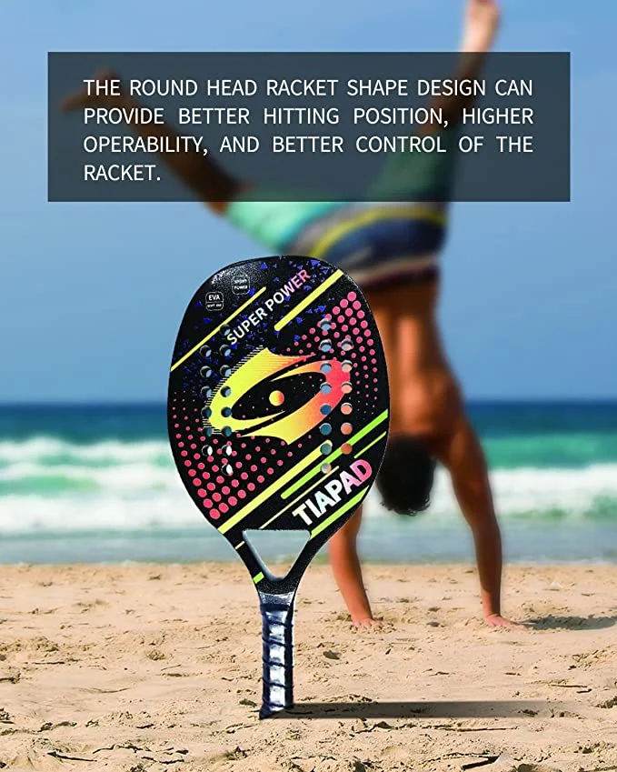Pickleball Paddles Set of 2 Carbon Fiber Surface Cousion Honeycomb Core Comfort Grip 4.9in Grip, Lightweight Racquets with 4 Pickle Balls 1 Bag