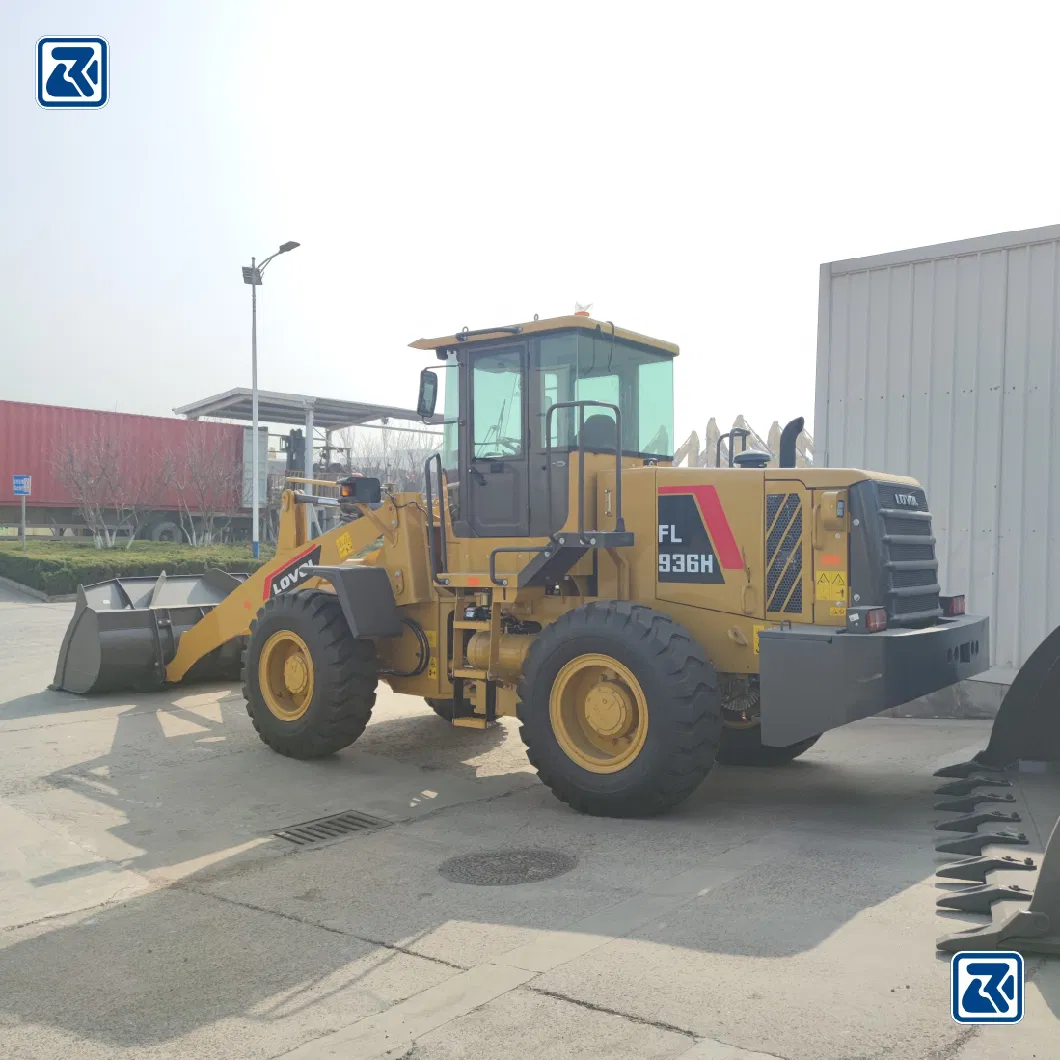 Lovol 936h 0.8ton 1.2ton 1.6ton 2ton 2.5ton 3ton 3.5ton 4ton 5ton Long Arm Heavy Duty Wheel Loader Agricultural Machinery Construction Wheel Loader