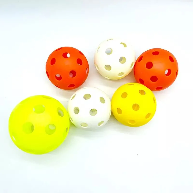 Hollow Hole Golf Balls Usapa Standard Indoor Outdoor Plastic Practise Bounce Pickle Ball