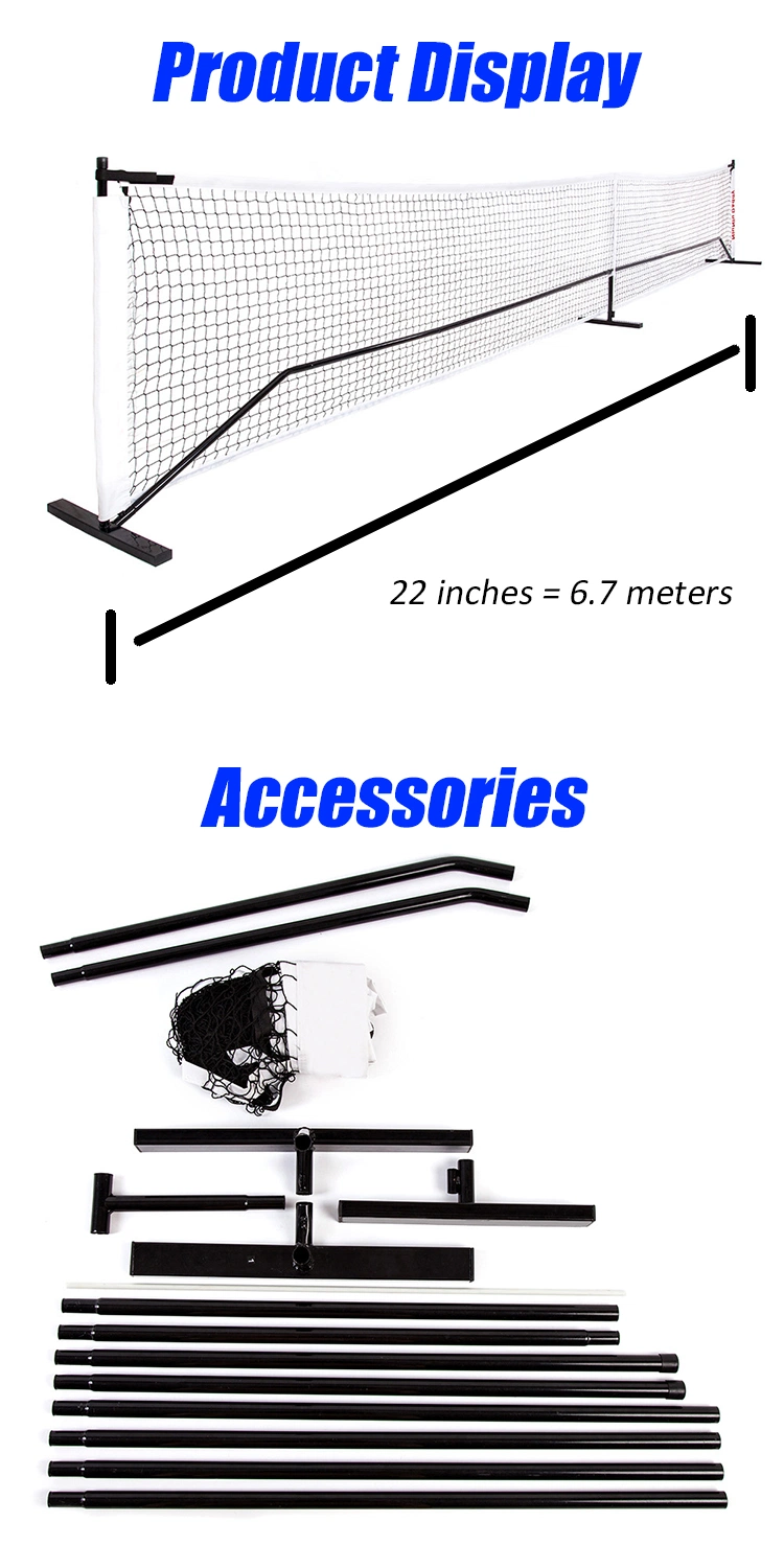 New Wholesale Price OEM Made Pickleball Net Set