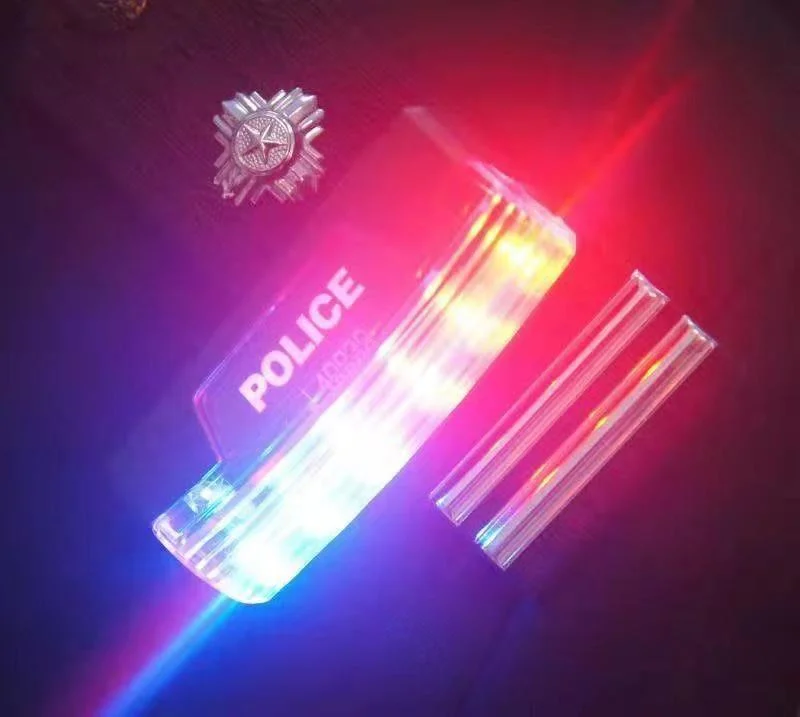 LED Police Safety Light Multi Function Shoulder Light 500m Warning